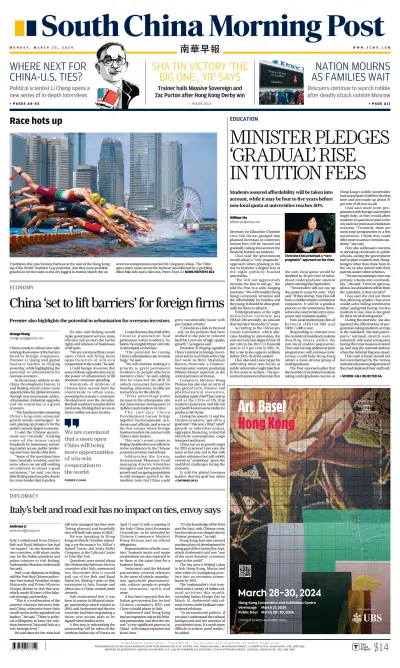 South China Morning Post - 25 Mar 2024