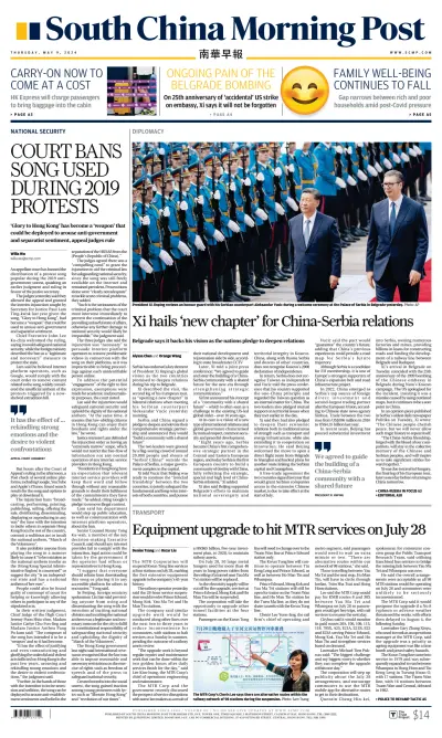 South China Morning Post - 09 Mai 2024