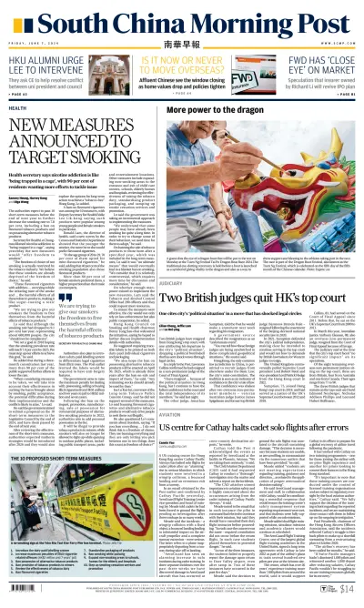 South China Morning Post - 7 Meith 2024