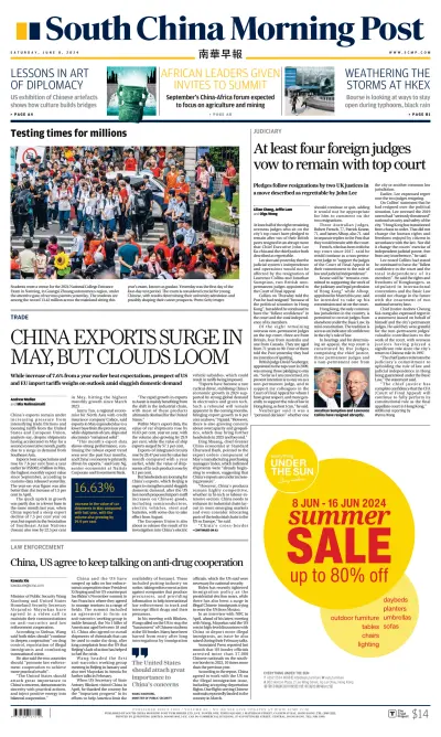 South China Morning Post - 8 Meith 2024