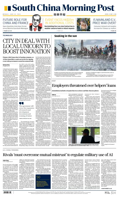 South China Morning Post - 10 Meith 2024