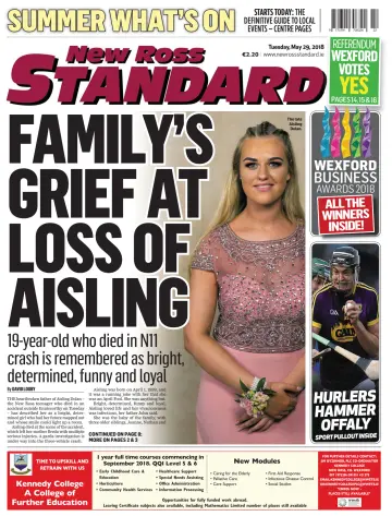 New Ross Standard - 29 May 2018