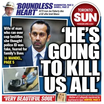 Toronto Sun - 3 Apr 2024