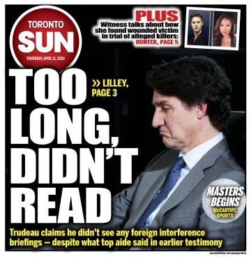Toronto Sun - 11 Apr 2024