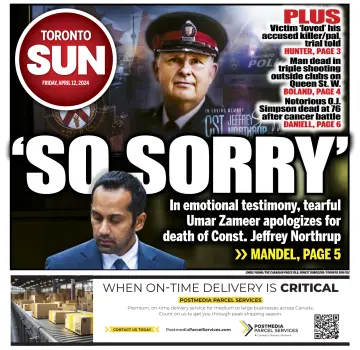Toronto Sun - 12 Apr 2024