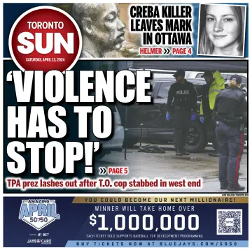 Toronto Sun - 13 Apr 2024
