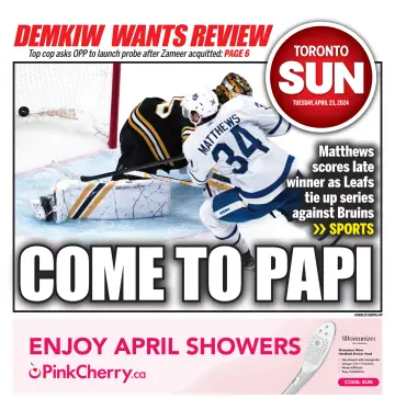 Toronto Sun - 23 四月 2024