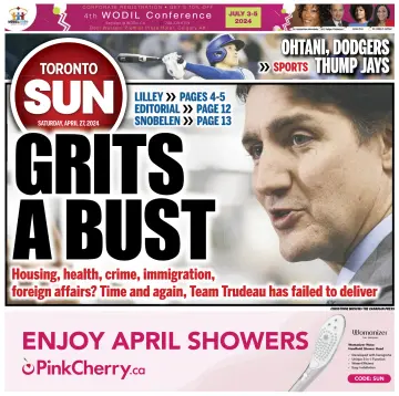 Toronto Sun - 27 四月 2024