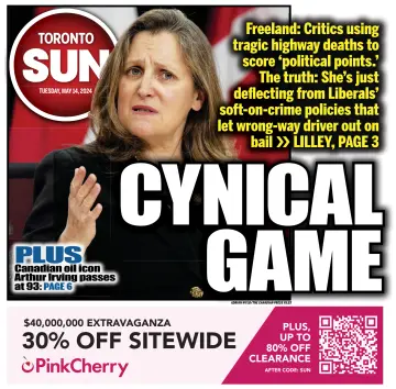 Toronto Sun - 14 Mai 2024