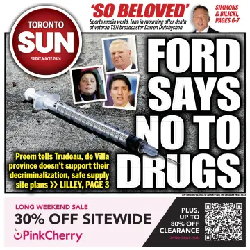 Toronto Sun - 17 五月 2024