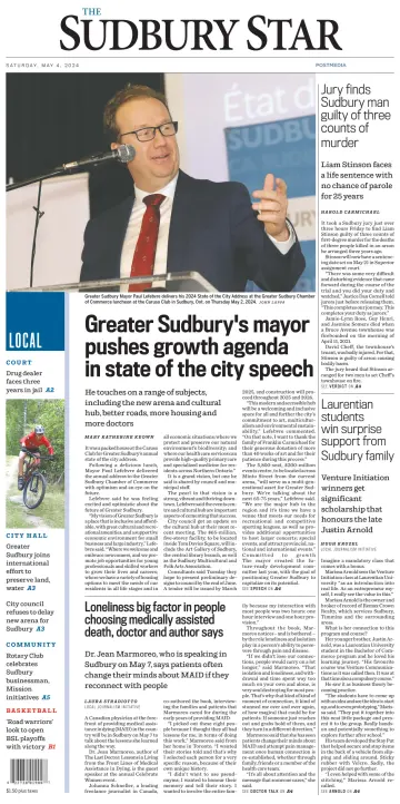 The Sudbury Star - 4 May 2024