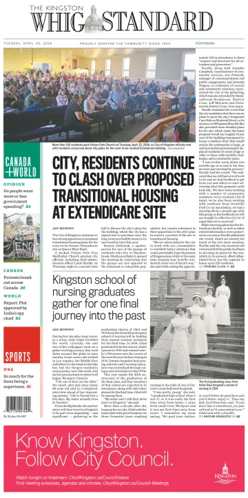 Kingston Whig-Standard - 30 四月 2024