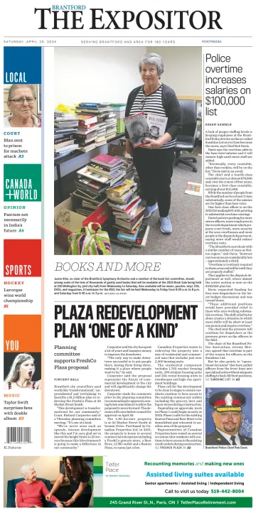 The Expositor (Brantford) - 20 abr. 2024