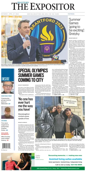 The Expositor (Brantford) - 27 abril 2024