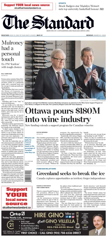 The Standard (St. Catharines) - 4 Mar 2024