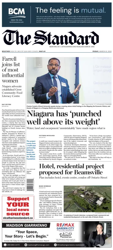 The Standard (St. Catharines) - 8 Mar 2024