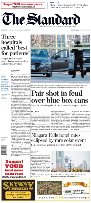 The Standard (St. Catharines) - 13 Mar 2024