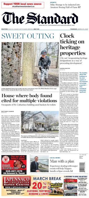 The Standard (St. Catharines) - 14 Mar 2024