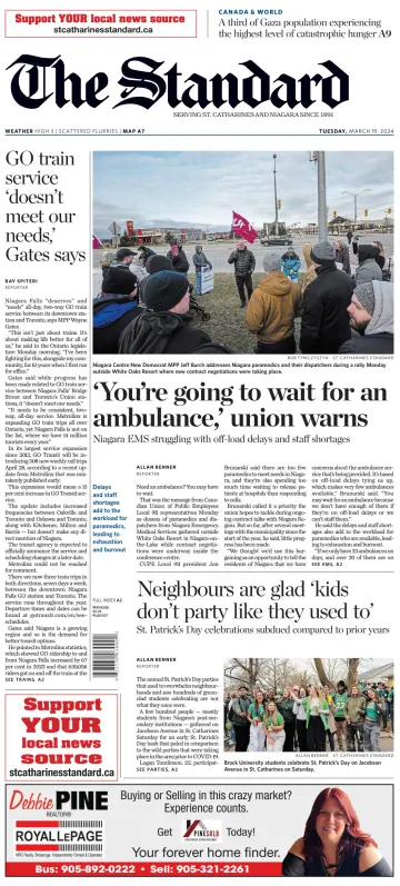 The Standard (St. Catharines) - 19 Mar 2024