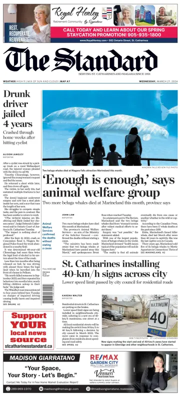 The Standard (St. Catharines) - 27 Mar 2024