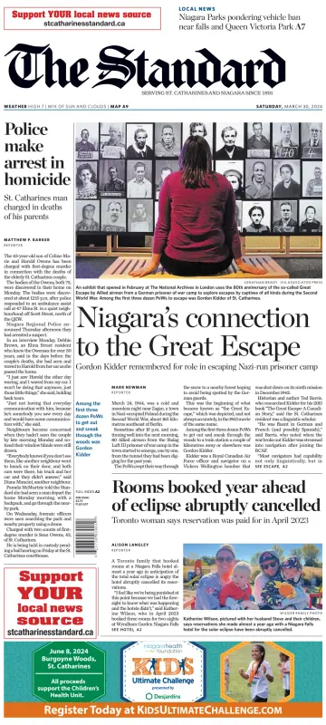 The Standard (St. Catharines) - 30 Mar 2024