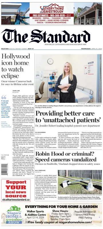 The Standard (St. Catharines) - 10 Apr. 2024