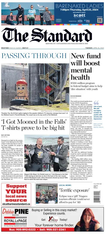 The Standard (St. Catharines) - 16 Apr 2024