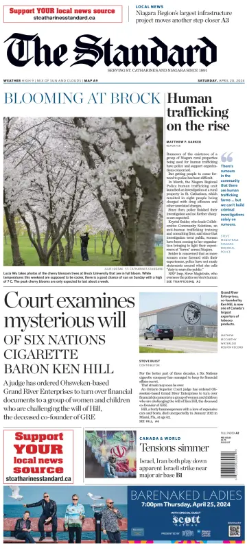 The Standard (St. Catharines) - 20 Apr 2024