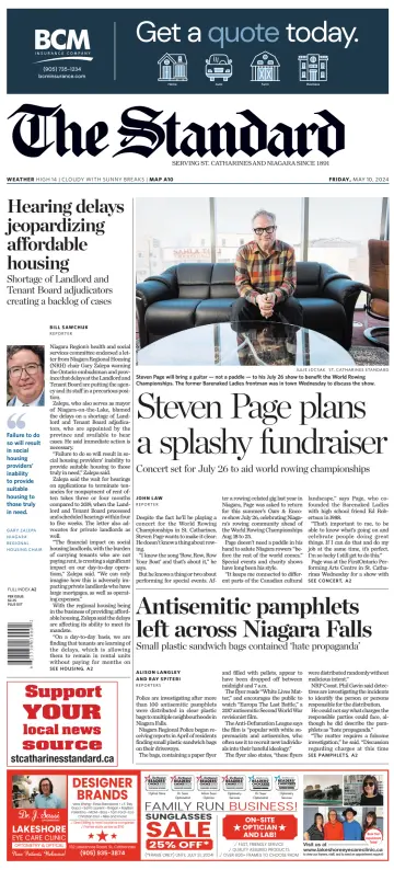The Standard (St. Catharines) - 10 May 2024