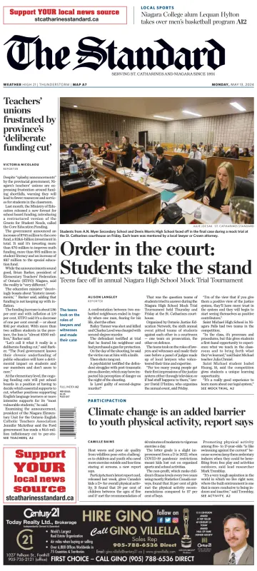 The Standard (St. Catharines) - 13 5월 2024
