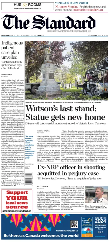 The Standard (St. Catharines) - 18 May 2024