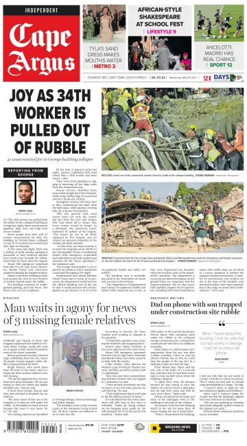 Cape Argus - 08 May 2024