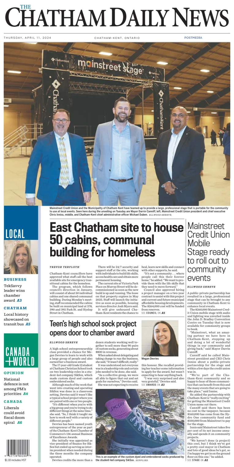 The Chatham Daily News