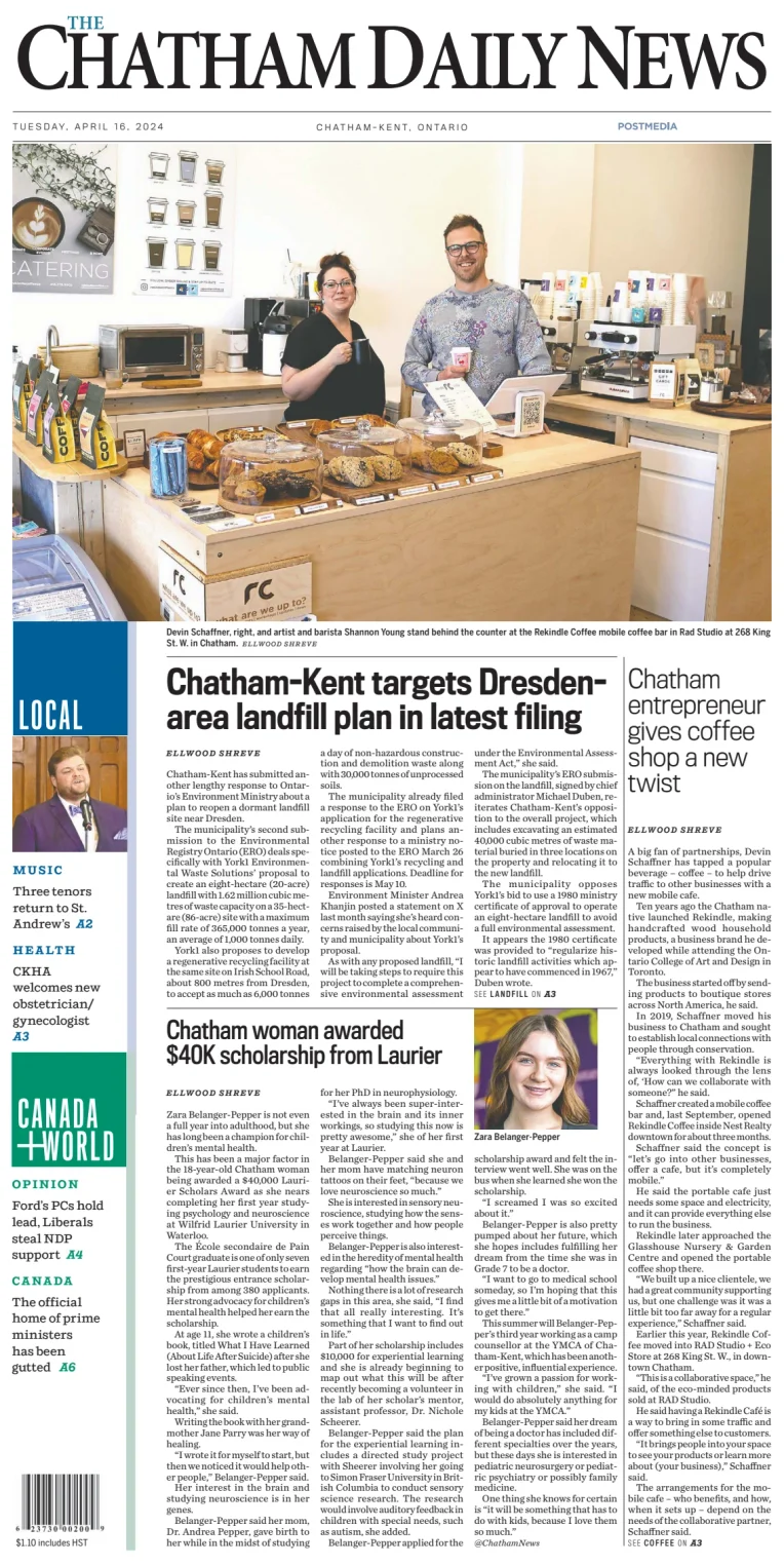 The Chatham Daily News
