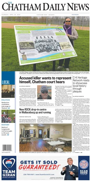 The Chatham Daily News - 25 4월 2024