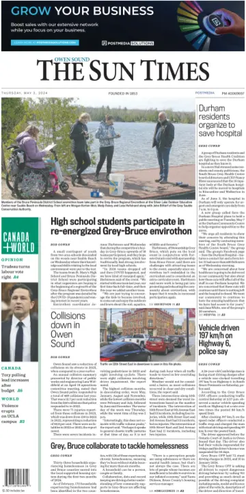 The Sun Times (Owen Sound) - 2 May 2024