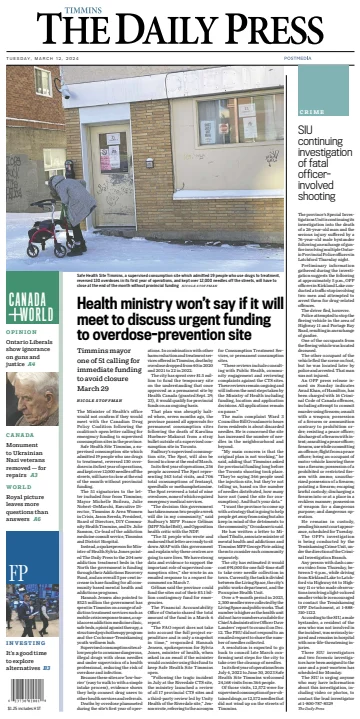 The Daily Press (Timmins) - 12 Mar 2024