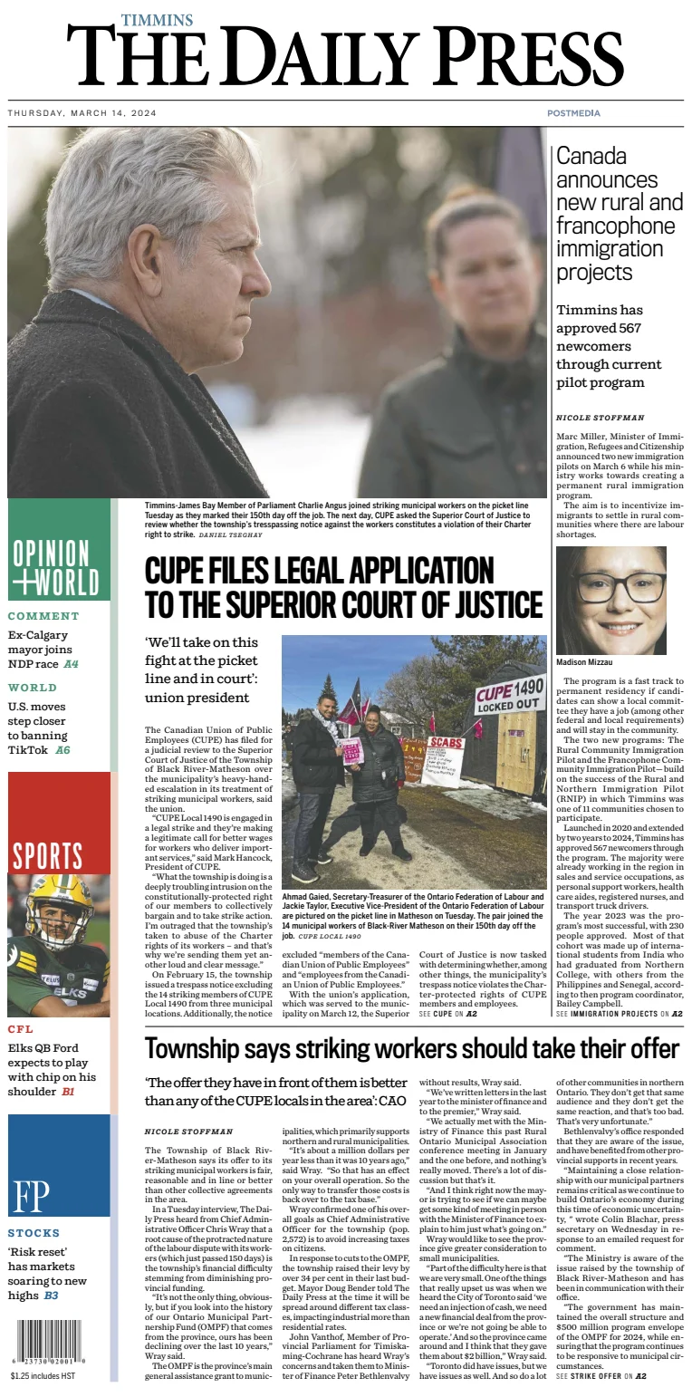 The Daily Press (Timmins)
