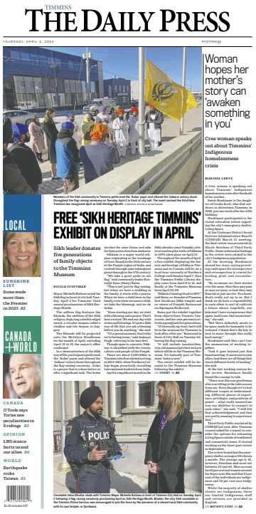 The Daily Press (Timmins) - 4 Apr 2024