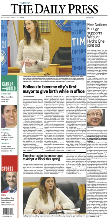 The Daily Press (Timmins) - 25 Apr 2024
