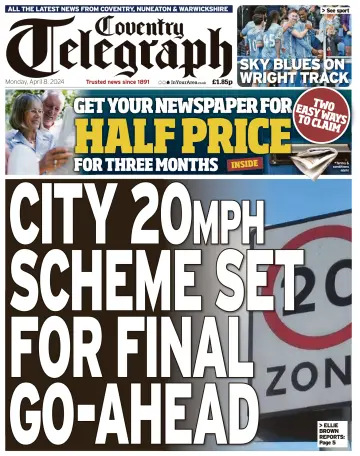 Coventry Telegraph - 08 Nis 2024