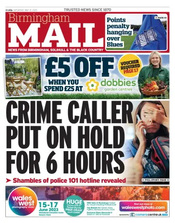 Birmingham Mail - 13 May 2023