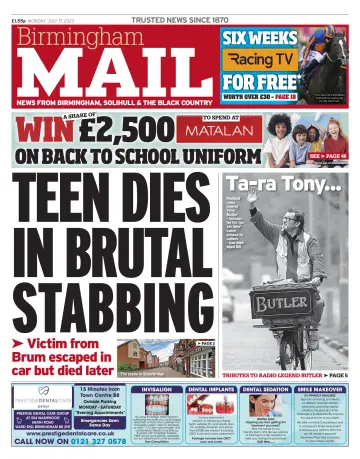 Birmingham Mail - 17 Jul 2023