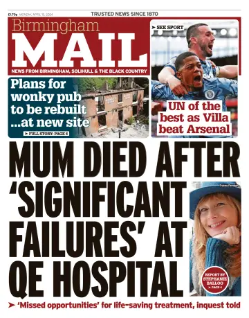 Birmingham Mail - 15 4월 2024
