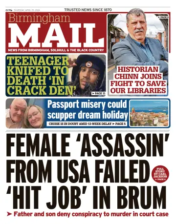Birmingham Mail - 25 四月 2024