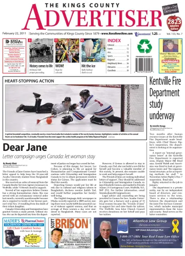Valley Journal Advertiser - 22 Feb 2011