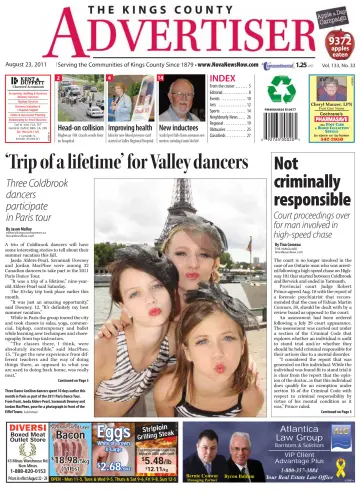Valley Journal Advertiser - 23 Aug 2011