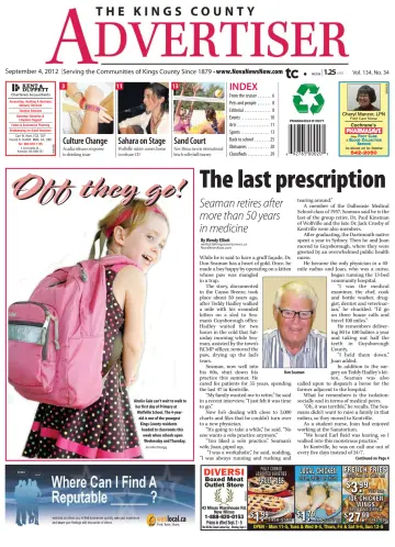 Valley Journal Advertiser - 4 Sep 2012