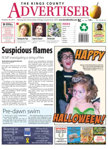 Valley Journal Advertiser - 30 Oct 2012
