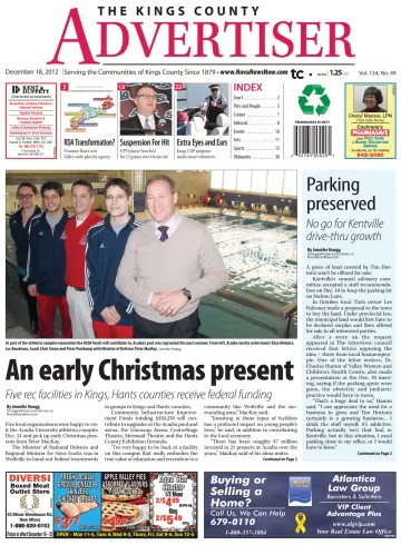 Valley Journal Advertiser - 18 Dec 2012